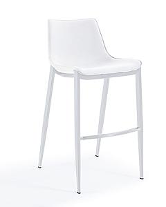 Modrest Jane - Modern White Counter Stool Set of 2 by VIG Furniture