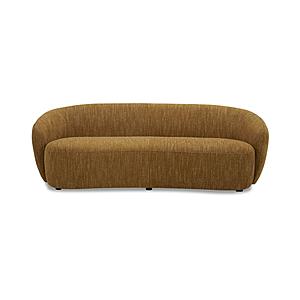 Divani Casa Norris - Modern Mustard Fabric Sofa by VIG Furniture