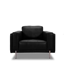 Divani Casa Schmidt - Modern Black Leather Chair by VIG Furniture