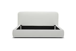 Modrest Liam - Modern Ivory Fabric Upholstered Bed by VIG Furniture