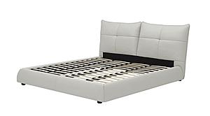 Modrest Patrick - California King Modern White Leather Bed by VIG Furniture