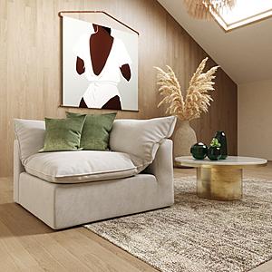 Divani Casa Garman - Modern Light Grey Corner by VIG Furniture