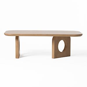 Nova Domus Oshana - Modern White Oak Coffee Table by VIG Furniture