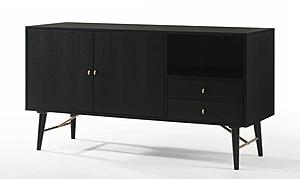 Modrest Addax - Modern Black Ash Buffet by VIG Furniture