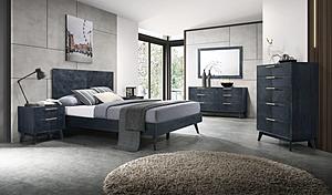 Modrest Diana - Eastern King Modern Grey Ash Bedroom Set by VIG Furniture