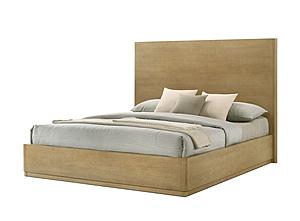 Nova Domus Santa Monica - Eastern King Modern Natural Oak Bed by VIG Furniture