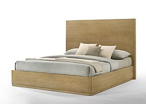 Nova Domus Santa Monica - Modern Natural Oak Eastern King Bedroom Set by VIG Furniture