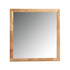 Nova Domus Santa Barbara - Modern Natural Rectangular Mirror by VIG Furniture