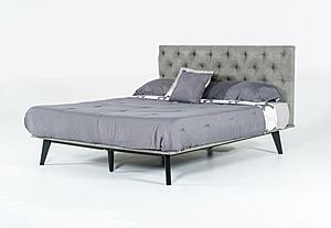 Modrest Gibson Modern Grey Fabric Bed by VIG Furniture