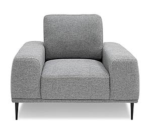 Divani Casa Fonda - Modern Grey Fabric Chair by VIG Furniture
