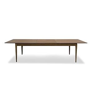 Modrest Dallas - Mid-Century Modern Brown Oak Extendable Dining Table by VIG Furniture
