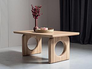 Modrest Washington - Modern Natural Oak Coffee Table by VIG Furniture