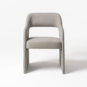 Modrest Bishop - Modern Grey Fabric Dining Chair by VIG Furniture