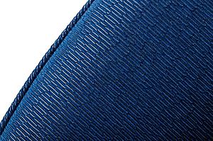 Modrest Niagra - Glam Blue and Gold Fabric Accent Chair by VIG Furniture