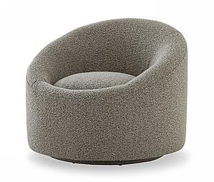 Modrest Frontier - Glam Grey Fabric Accent Chair by VIG Furniture