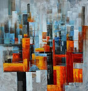 Modrest Absract Oil Painting by VIG Furniture