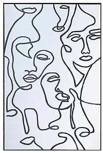 Modrest Face It - Acrylic Painting by VIG Furniture