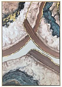Modrest Crashing Down- Acrylic Painting by VIG Furniture