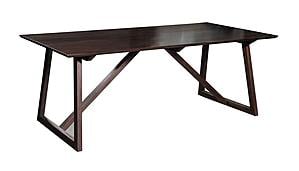 Modrest Chrissy - Modern Solid Walnut Beechwood Dining Table by VIG Furniture