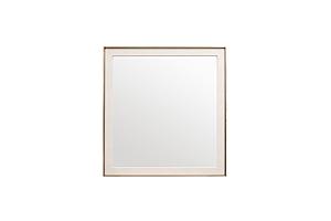 Nova Domus Cartier - Modern Beige Shagreen Brushed Brass Mirror by VIG Furniture