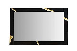 Modrest Aspen - Modern Black Large Mirror by VIG Furniture