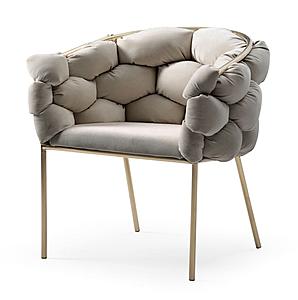 Modrest Debra - Modern Grey Fabric Dining Chair by VIG Furniture