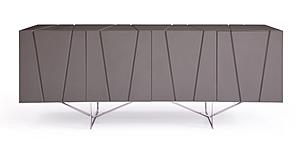 Modrest Chrysler - Modern Grey High Gloss Buffet by VIG Furniture