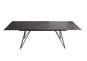 Modrest Bobby - Modern Black Ceramic Extendable Dining Table by VIG Furniture