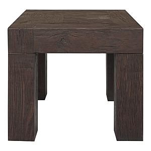 Evander Side Table Rustic Brown by Moe's Home Collection