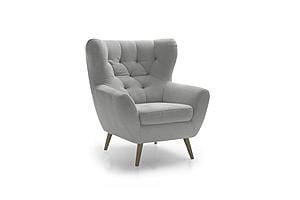 Voss Chair Light Gray by Prestige Furnishings