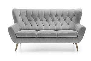 Voss Sofa Light Gray by Prestige Furnishings