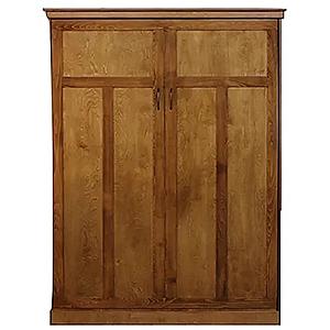 Lodge Vertical Queen Wall Bed by Wallbeds