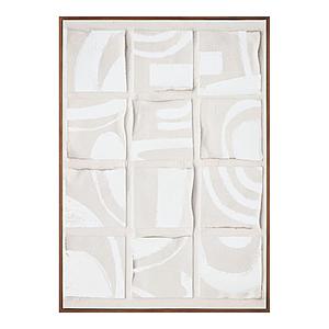 Unfold 2 Framed Print by Moe's Home Collection
