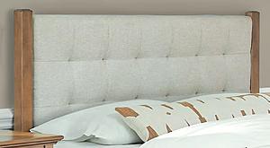 McKenzie Upholstered Headboard by Whittier Wood Furniture