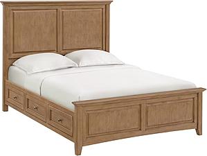 McKenzie Premier Storage Bed by Whittier Wood Furniture