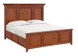 McKenzie Grand Rail Bed by Whittier Wood Furniture