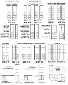 Pier Cabinets (Westhouse Series) by Wallbeds