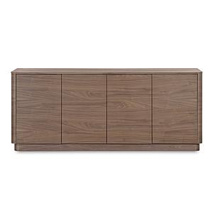 Round Off Sideboard Walnut by Moe's Home Collection
