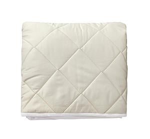 Washable Wool Fitted Mattress Pad by Natura