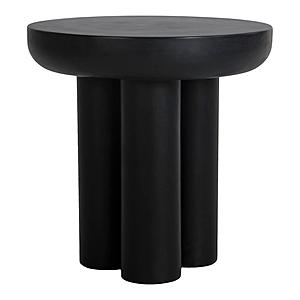 Rocca Side Table Black by Moe's Home Collection
