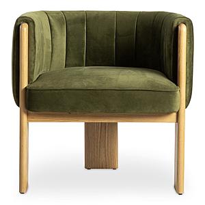 Sofi Accent Chair Truly Olive by Moe's Home Collection