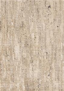 Zola Beige Cream Black Distressed Rug by Kalora