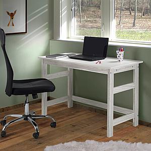 Solid Wood Desk (KD) Aspen by Innovations