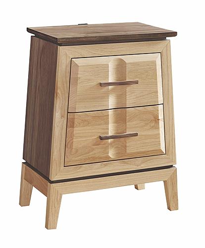 Addison 2-Drawer Nightstand by Whittier Wood Furniture