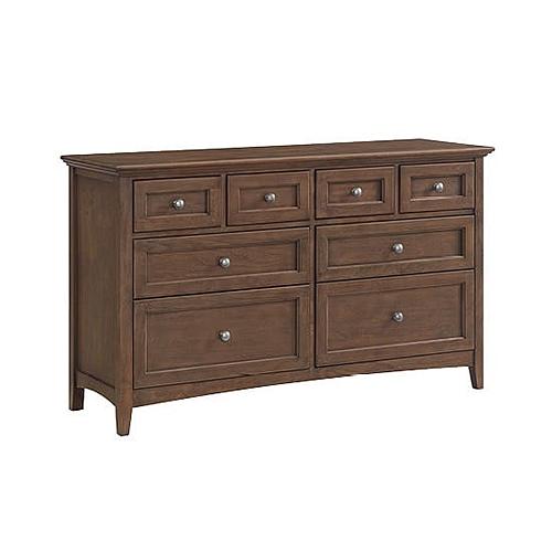 McKenzie 8-Drawer Dresser, Java by Wittier Wood Furniture