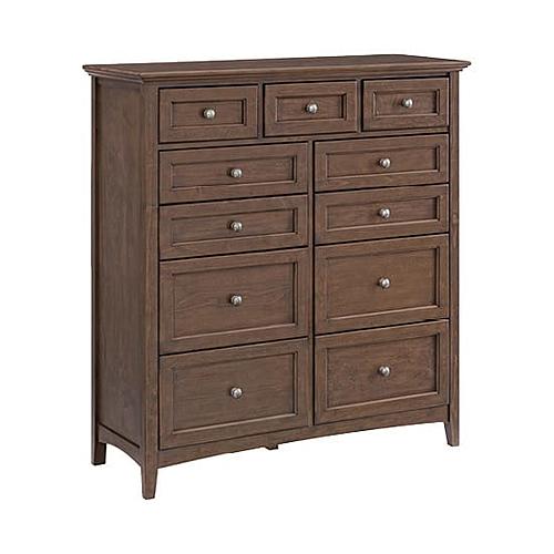 McKenzie 11-Drawer Chest, Java by Whittier Wood Furniture