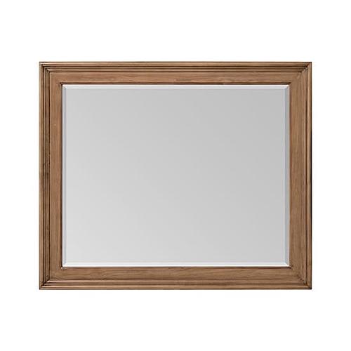 McKenzie Rectangular Mirror, Pecan by Whittier Wood Furniture