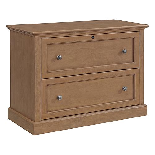 McKenzie Lateral File Cabinet, Pecan by Wittier Wood Furniture