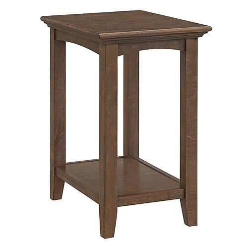 McKenzie Accent Table, Java by Whittier Wood Furniture