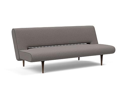 Unfurl Sofa Bed Heavy Natch Mixed Dance Gray by Innovation Living